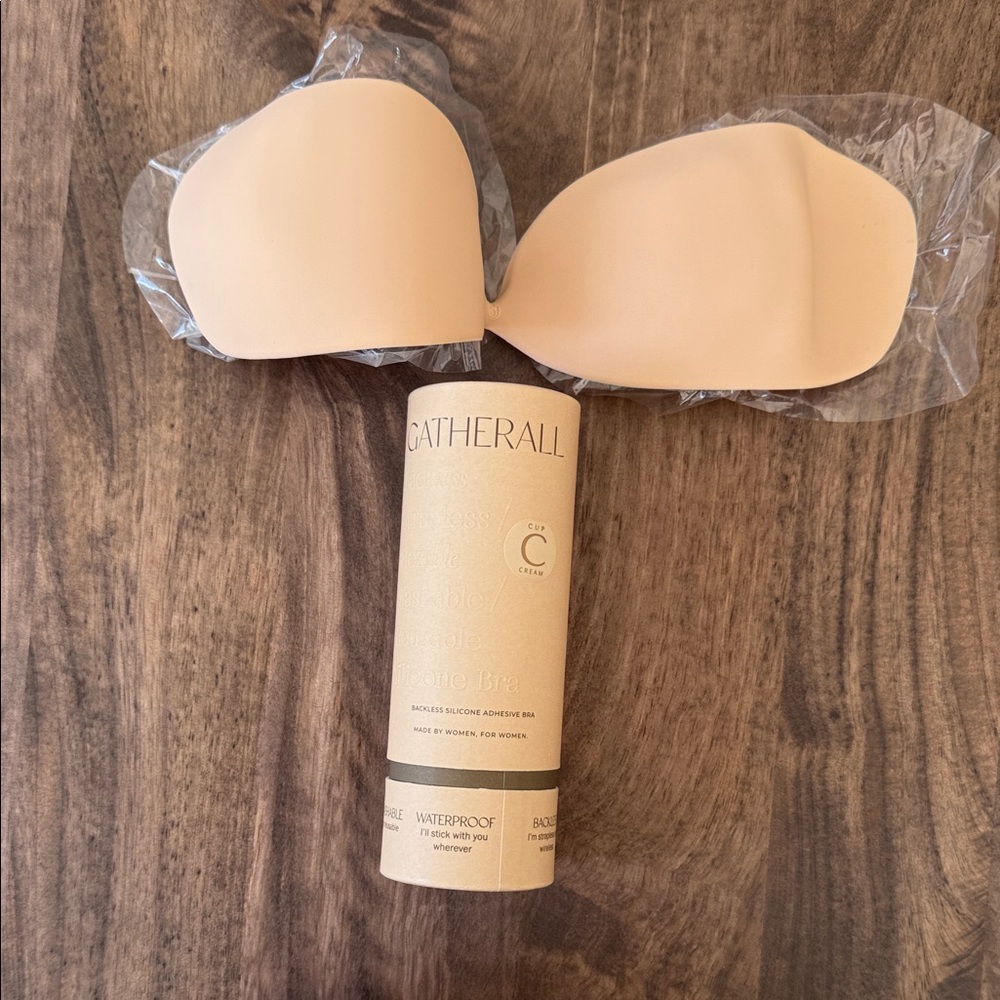 Silicone Adhesive Bra - Tan